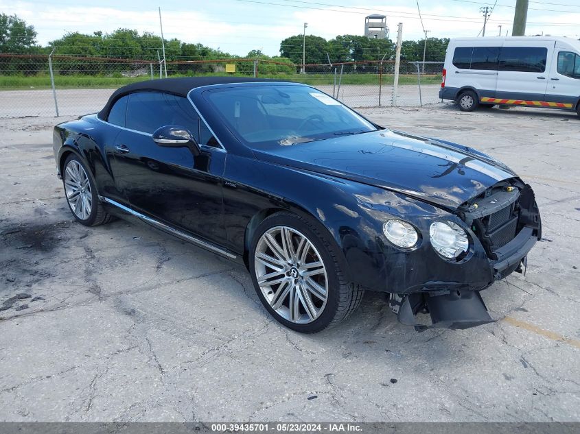 2014 BENTLEY CONTINENTAL GTC SPEED