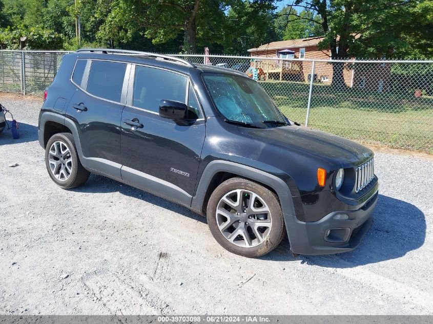 2018 JEEP RENEGADE LATITUDE FWD