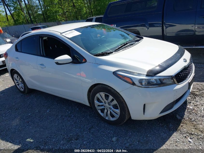 2017 KIA FORTE LX