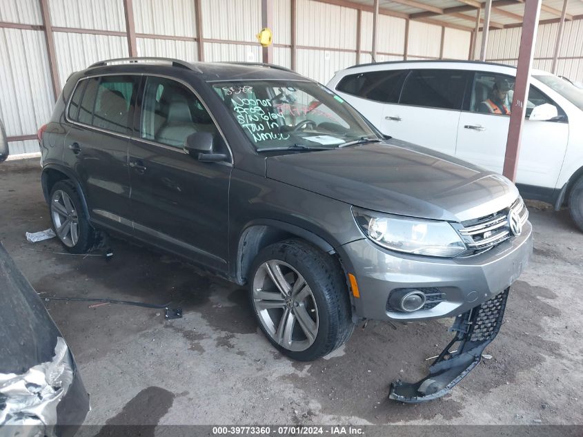 2016 VOLKSWAGEN TIGUAN S/SE/SEL/R-LINE