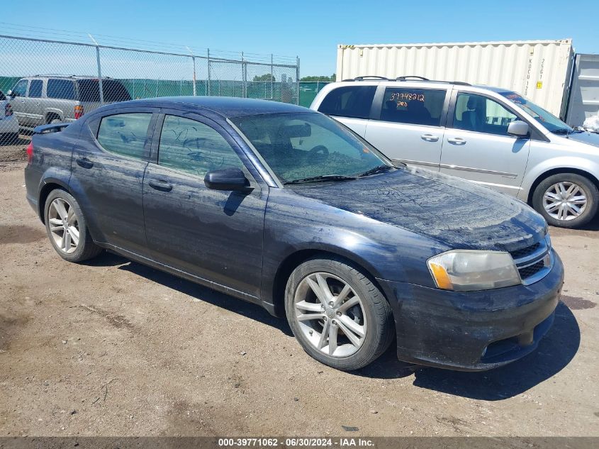 2012 DODGE AVENGER SXT PLUS