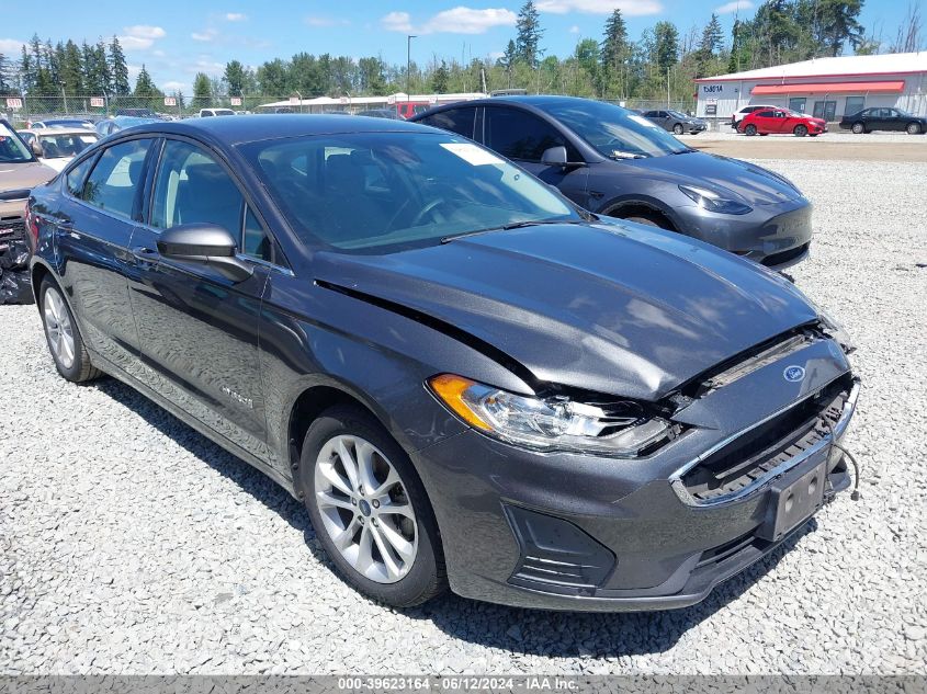 2019 FORD FUSION HYBRID SE