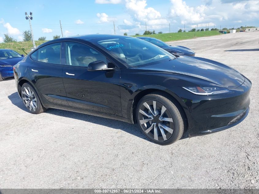 2024 TESLA MODEL 3