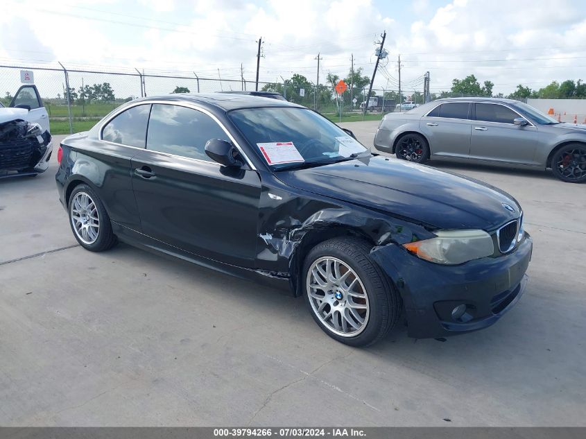 2013 BMW 128I