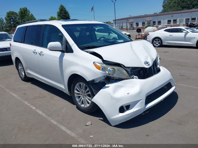 2011 TOYOTA SIENNA XLE V6