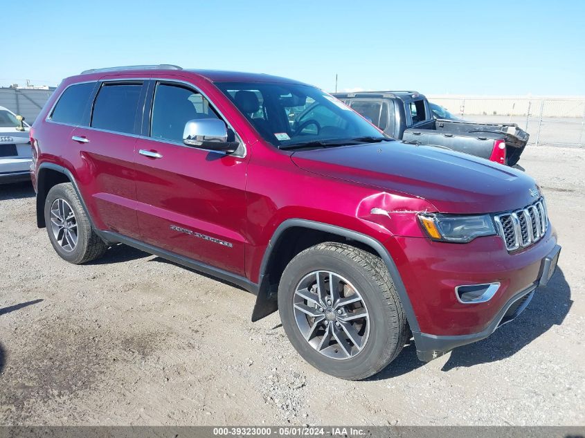 2017 JEEP GRAND CHEROKEE LIMITED 4X4