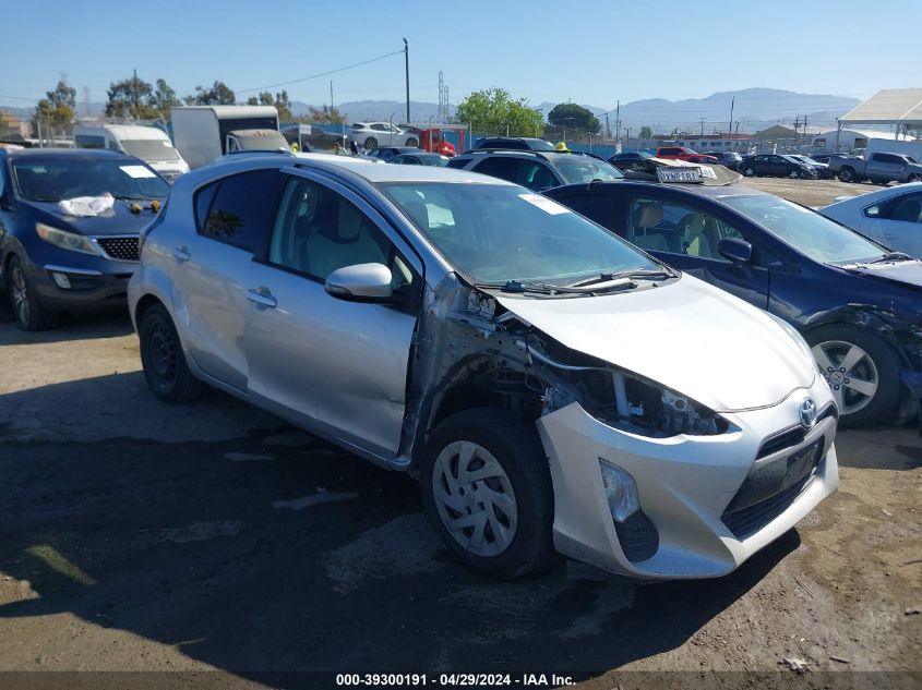 2016 TOYOTA PRIUS C ONE