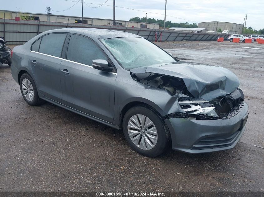 2015 VOLKSWAGEN JETTA 2.0L TDI SE