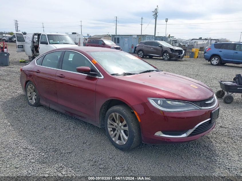 2015 CHRYSLER 200 LIMITED