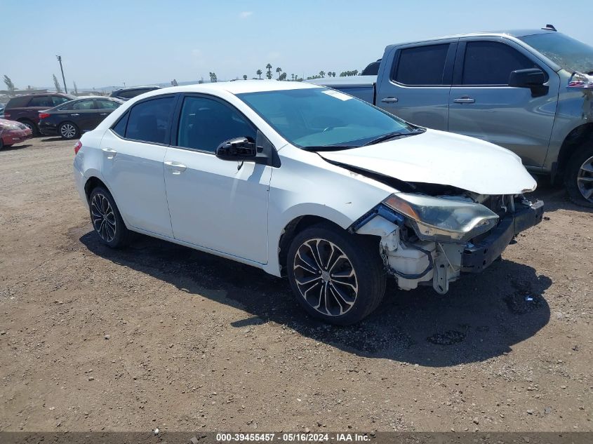 2015 TOYOTA COROLLA S PLUS