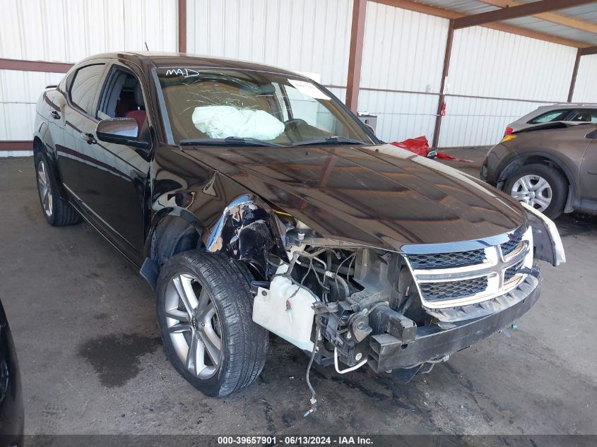 2012 DODGE AVENGER SXT PLUS