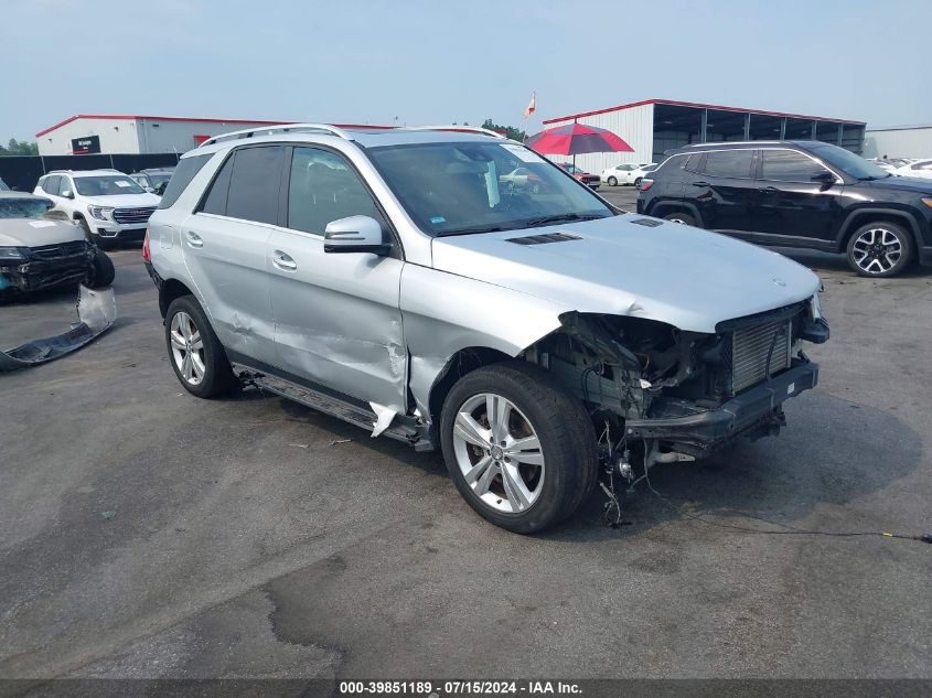 2015 MERCEDES-BENZ ML 250 BLUETEC