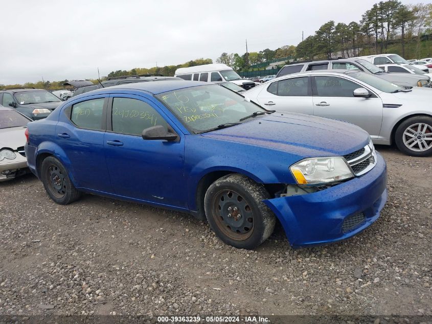 2012 DODGE AVENGER SE