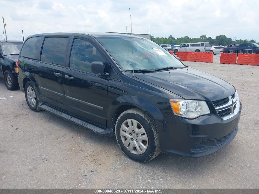 2016 DODGE GRAND CARAVAN AMERICAN VALUE PKG