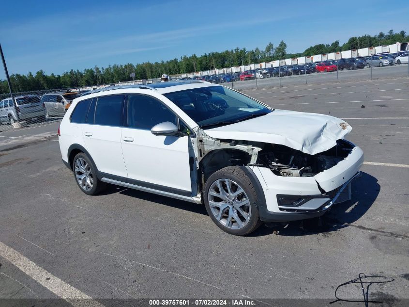 2017 VOLKSWAGEN GOLF ALLTRACK S/SE/SEL