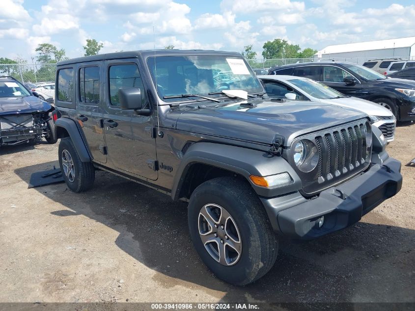 2022 JEEP WRANGLER UNLIMITED SPORT S 4X4