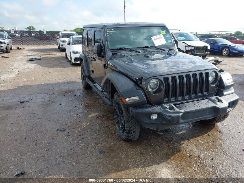 2022 JEEP WRANGLER UNLIMITED SPORT ALTITUDE 4X4