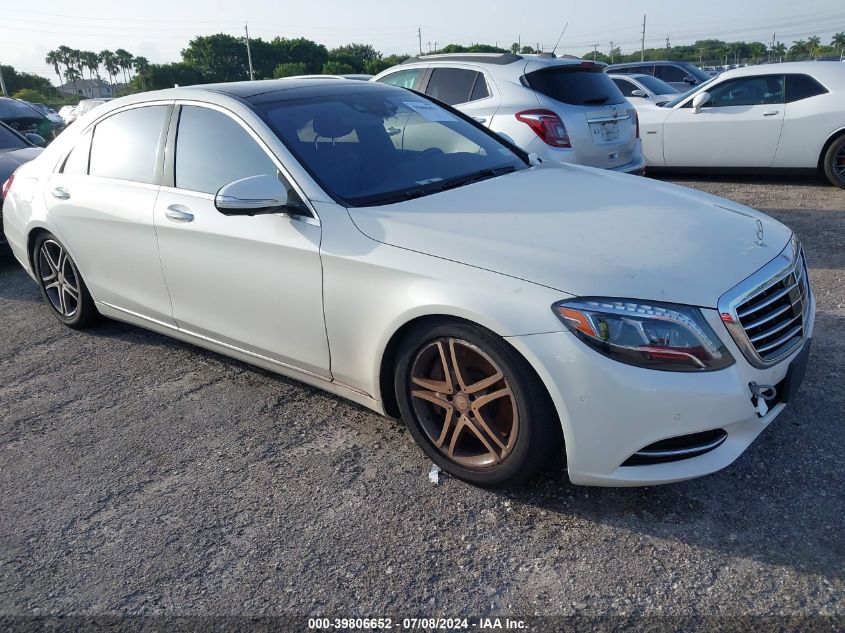 2016 MERCEDES-BENZ S 550 550 4MATIC