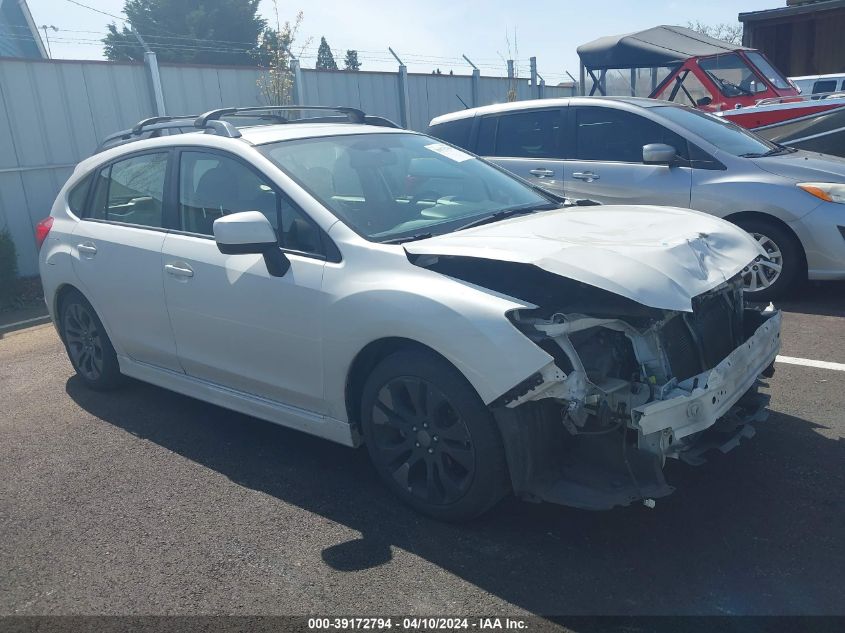 2014 SUBARU IMPREZA 2.0I SPORT PREMIUM