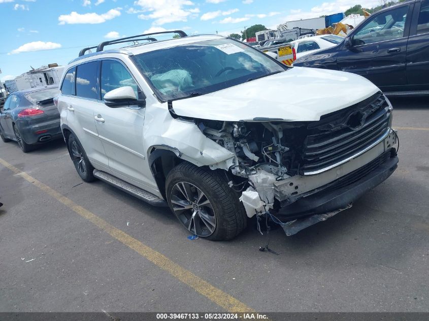 2016 TOYOTA HIGHLANDER XLE V6