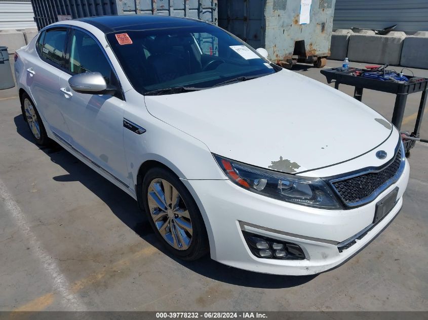 2015 KIA OPTIMA SXL TURBO