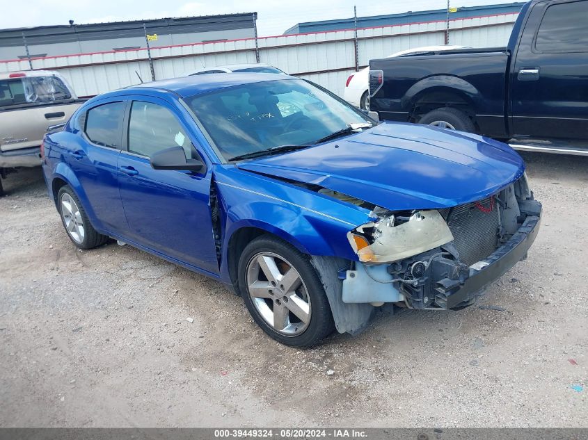 2013 DODGE AVENGER SE