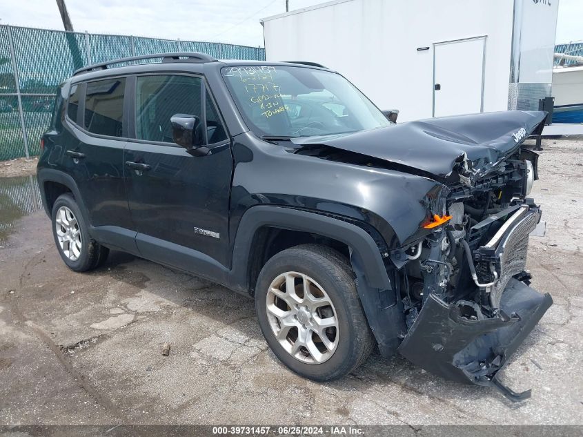 2017 JEEP RENEGADE LATITUDE 4X4