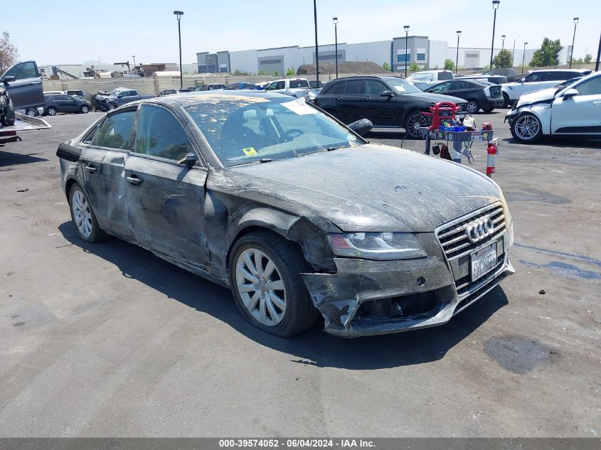 2012 AUDI A4 2.0T PREMIUM