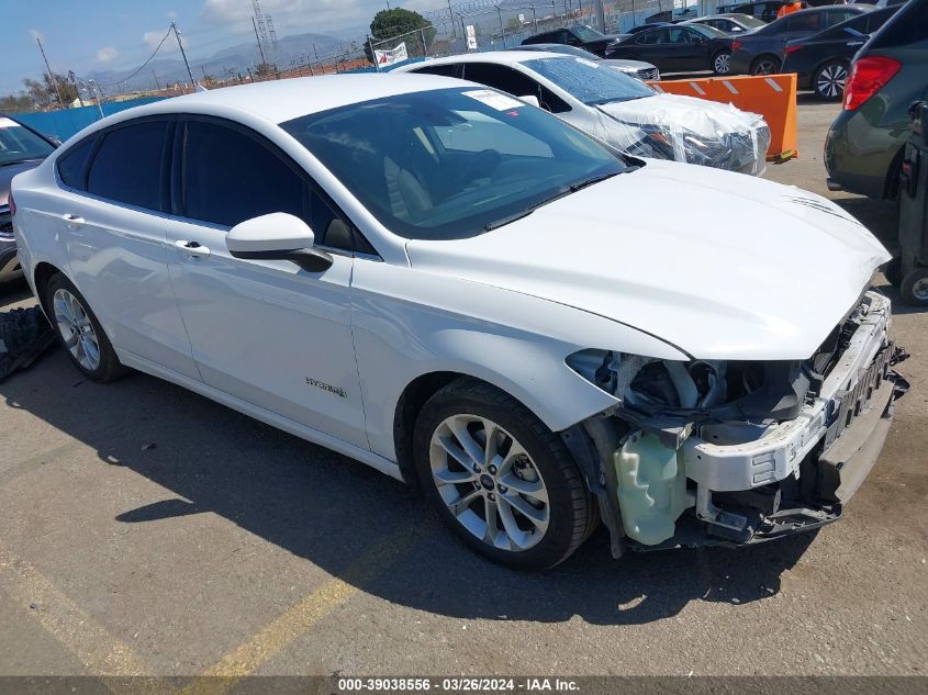 2019 FORD FUSION HYBRID SE