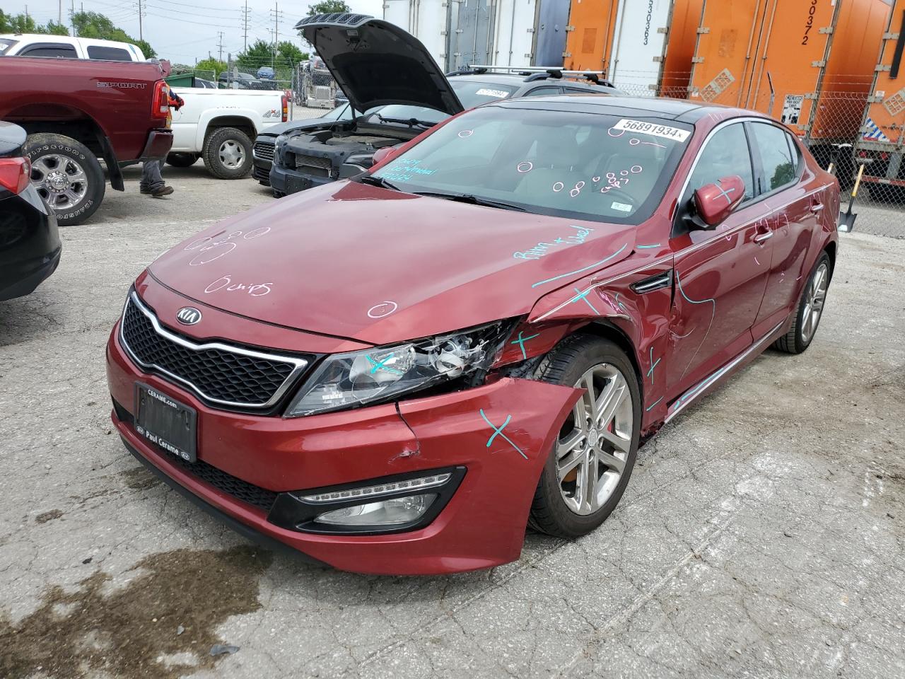 2013 KIA OPTIMA SX