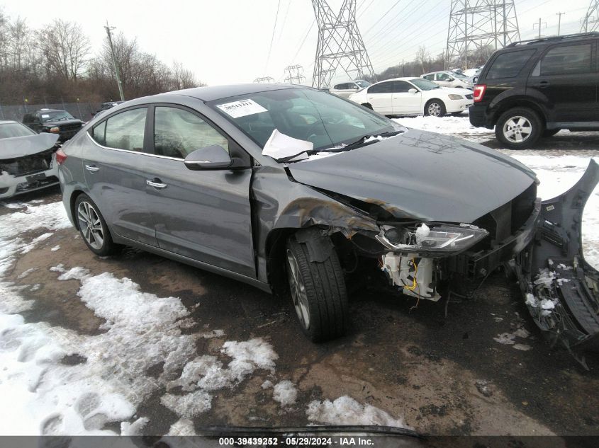 2017 HYUNDAI ELANTRA LIMITED