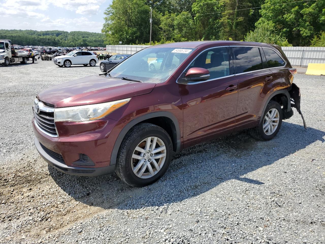 2015 TOYOTA HIGHLANDER LE