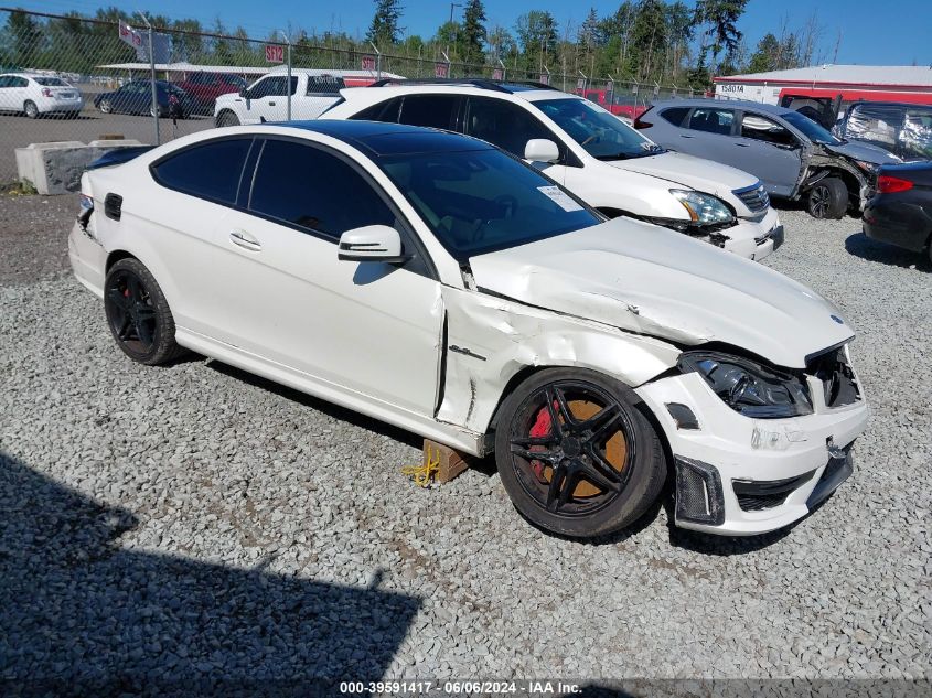 2013 MERCEDES-BENZ C 63 AMG