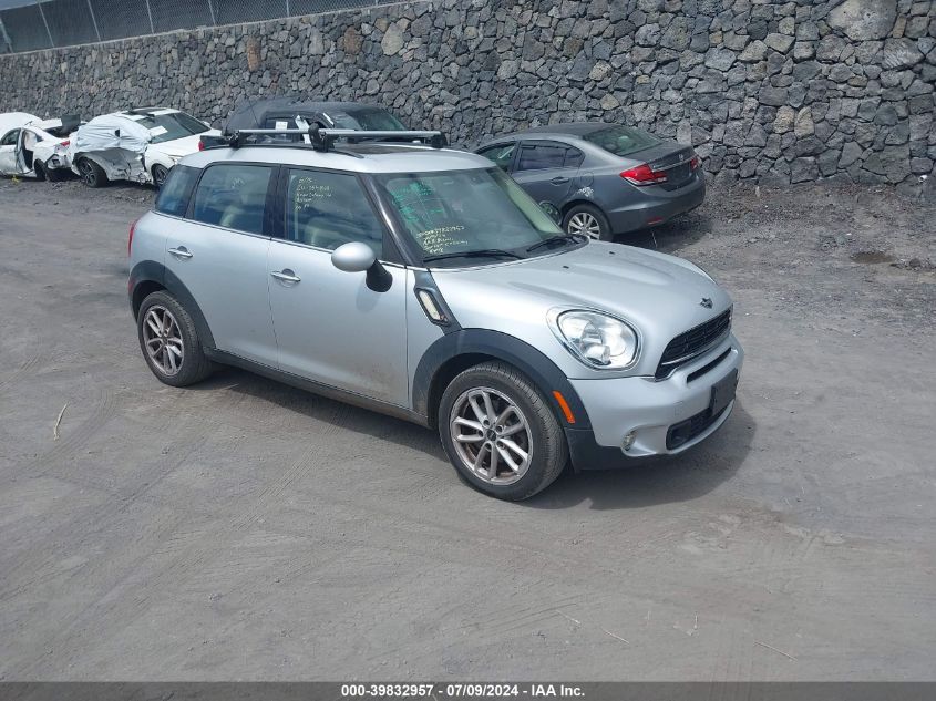 2016 MINI COUNTRYMAN COOPER S