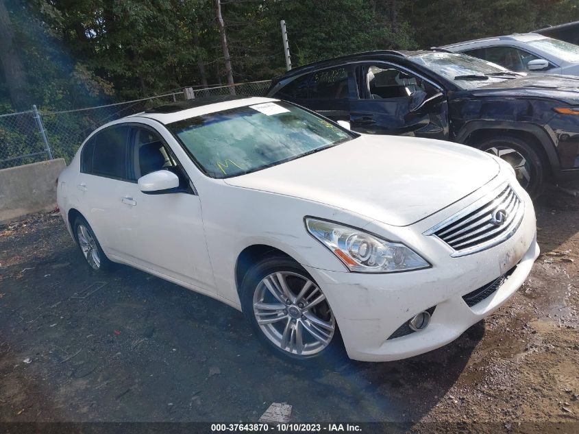 2013 INFINITI G37X