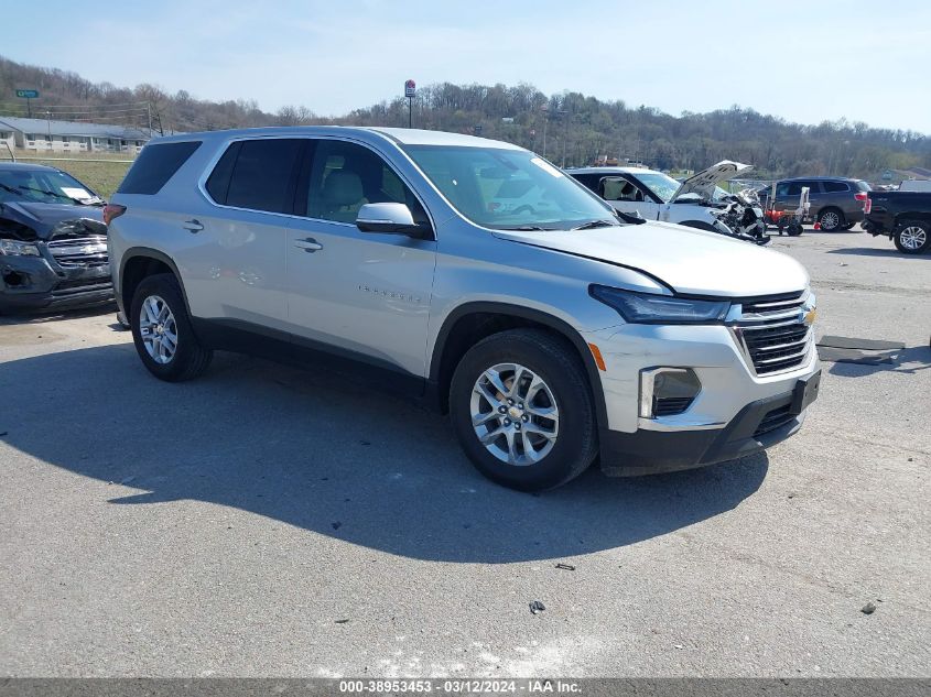 2022 CHEVROLET TRAVERSE FWD 1FL