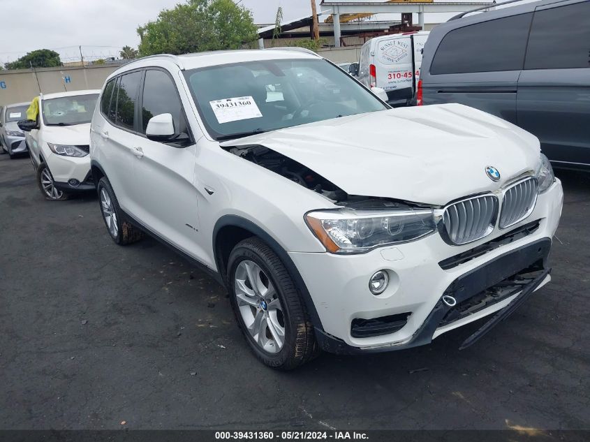 2017 BMW X3 XDRIVE35I