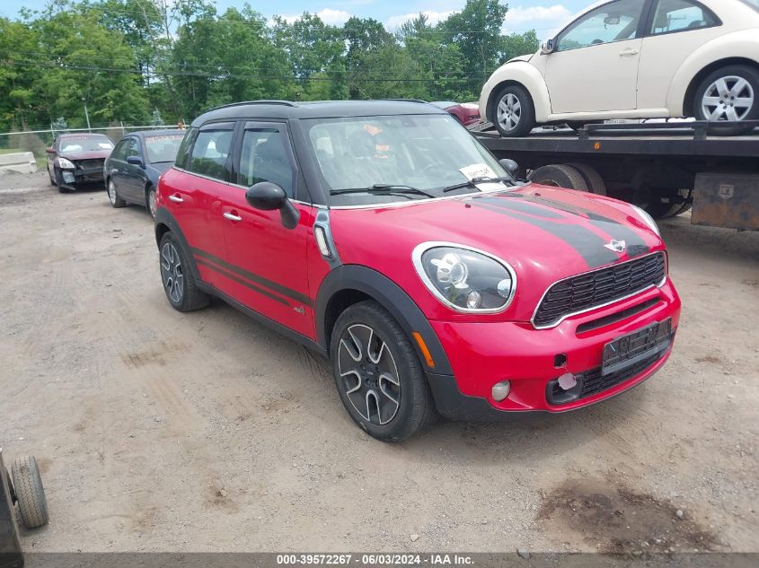 2012 MINI COOPER S COUNTRYMAN