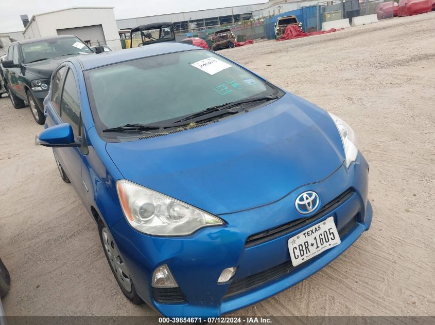 2013 TOYOTA PRIUS C TWO