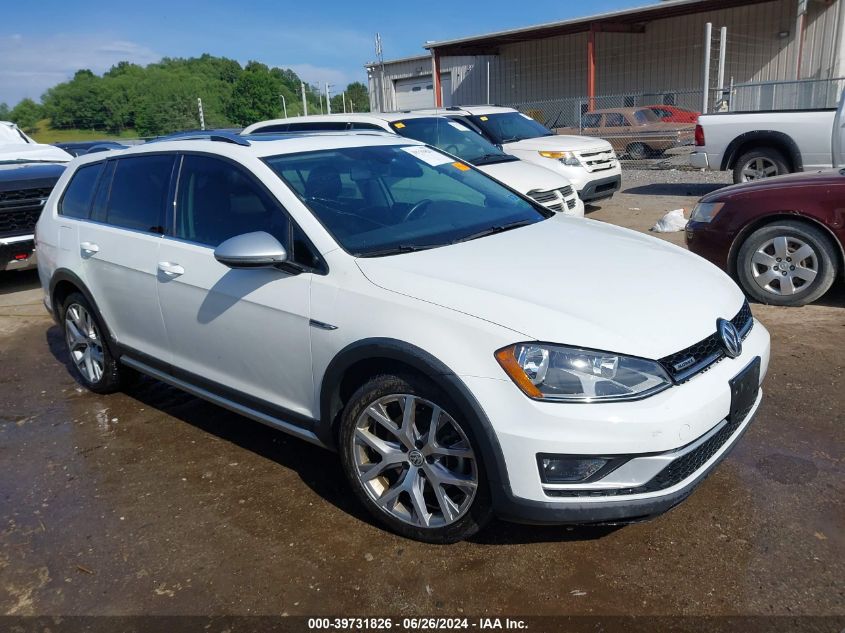 2017 VOLKSWAGEN GOLF ALLTRACK TSI S/TSI SE/TSI SEL