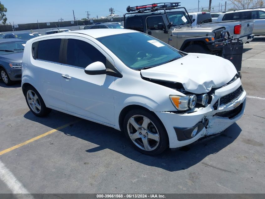 2015 CHEVROLET SONIC LTZ AUTO