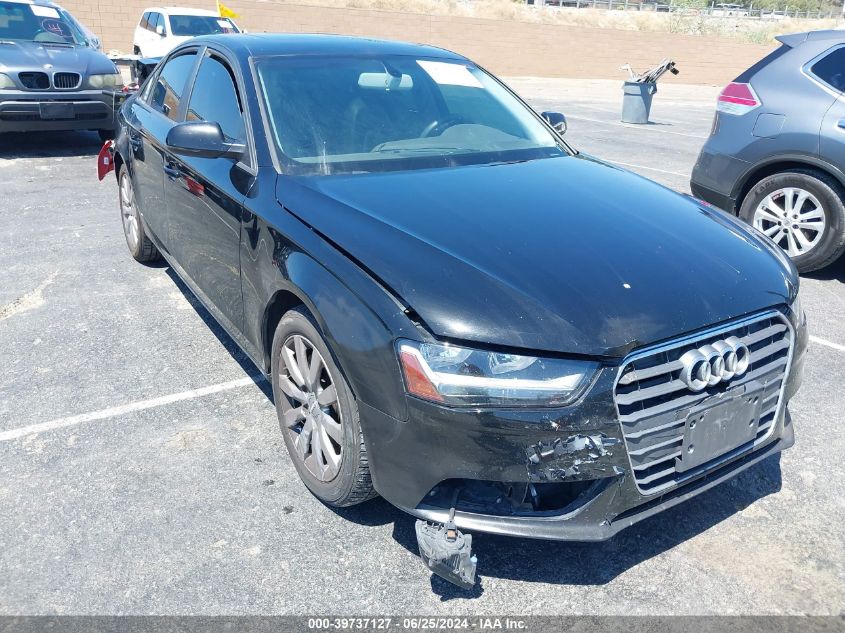 2013 AUDI A4 2.0T PREMIUM