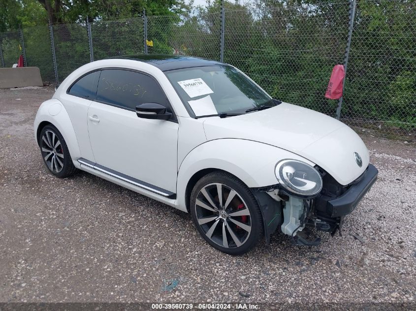 2012 VOLKSWAGEN BEETLE 2.0T TURBO