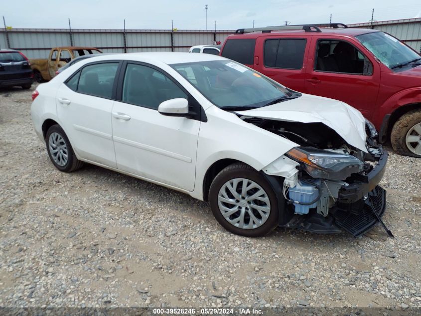 2017 TOYOTA COROLLA LE