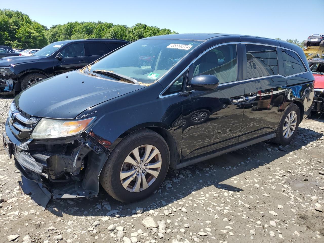 2014 HONDA ODYSSEY EXL