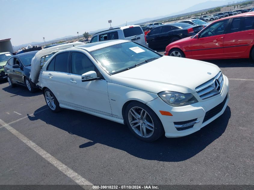 2012 MERCEDES-BENZ C 250 LUXURY/SPORT