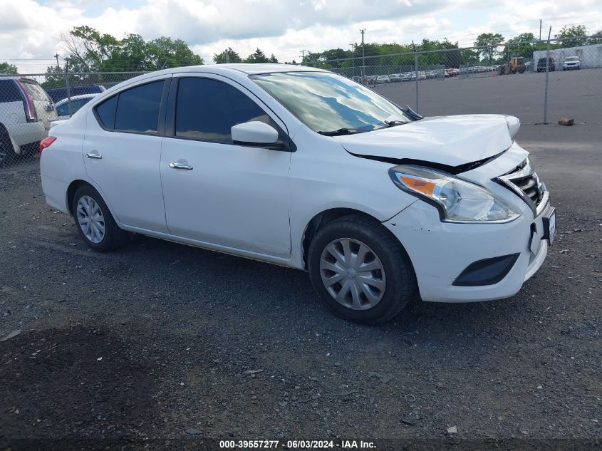 2019 NISSAN VERSA 1.6 SV