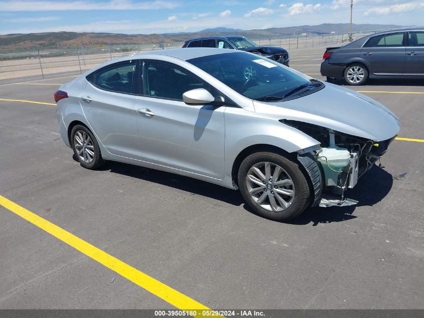 2015 HYUNDAI ELANTRA SE