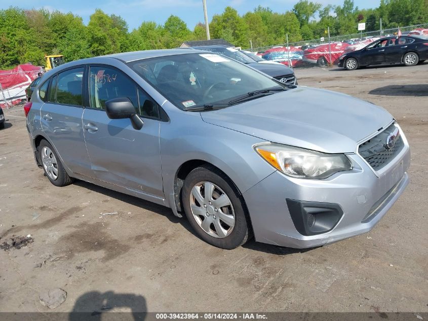 2012 SUBARU IMPREZA 2.0I