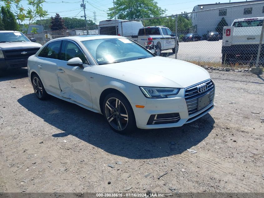 2018 AUDI A4 2.0T PREMIUM/2.0T TECH PREMIUM